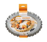 DECORA STAMPO CROSTATA OVALE DESIGN 29cm FONDO MOBILE 0075055