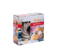 Mini stampo rotondo antiaderente per dolci Alice Ø10 h5 cm