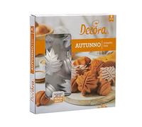 Decora 0080125 STAMPO AUTUNNO 25 X 23 X 4 H CM 9 CAVITA' IN ALLUMINIO PRESSOFUSO