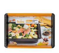 Decora, 0125740 Stampo Antiaderente, Dim. 42 X 29 X 4 H cm, Linea Bake&Cook, ideale per preparazioni dolci e salate, resistente fino a 250°C