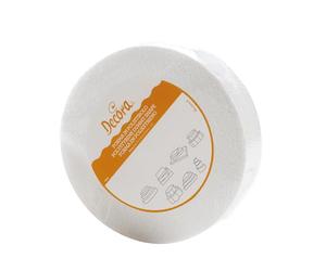 Decora 0173906 Disco, Bianco, 45x5 cm