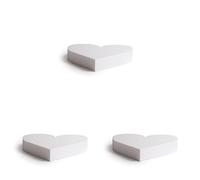 Decora 0173910 Disco, Bianco, 30 X H 5 CM (Confezione da 3)