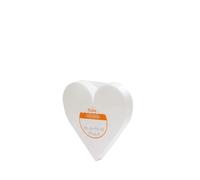 Decora 0173914 Basi a forma di cuore in polistirolo ideali per esercitazioni e per realizzare torte a piani dall'aspetto perfetto, Dim. 15 X H 5 CM