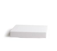 Decora 0173947 Basi quadrate in polistirolo ideali per esercitazioni e per realizzare torte a piani dall'aspetto perfetto, Dim. 15 X 15 X H 5 CM