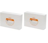Decora 0174024 Basi rettangolari in polistirolo ideali per esercitazioni e per realizzare torte a piani dall'aspetto perfetto, Dim. 30 X 40 X H 7,5 CM (Confezione da 2)