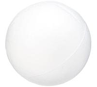 Decora 0181217 Palline, Polistirolo, Bianco, 7 cm, 5 unità