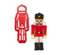 Decora 0255045 Tagliapasta Schiaccianoci, In Plastica, Perfetto per Creare Decorazioni in Pasta di Zucchero o di Gomma, Made in Italy, Design originale. Confezione da 1 pezzo.