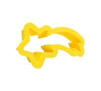 Decora 0255175 - Stampino tagliapasta in pvc - STELLLA COMETA - Natale