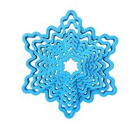 Set 8 Cutters tagliapasta in plastica albero stella di ghiaccio