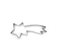 Decora Sagoma grande in acciaio inox Stella Cometa 28,5 x 12,5 x h 4,5 cm