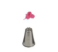 Beccuccio cornetto speciale multiforo 233 in acciaio inox Ø1,7 x 2,5 cm