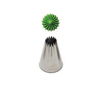 Beccuccio cornetto stella francese 13 Decora in acciaio inox Ø3 x 5 cm