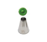 Beccuccio cornetto stella francese 15 Decora in acciaio inox Ø3,5 x 5,3 cm