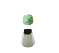 DECORA, 0263642 Cornetto Blisterato Meringa 32 denti, Cornetto in Acciaio senza Saldature, Da Utilizzare senza Adattore, Confezionato Singolarmente in Blister