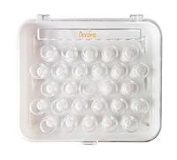 Decora 0263662 Scatola Portacornetti 26 Cavita in Plastica 18 X 16 X 4 Cm