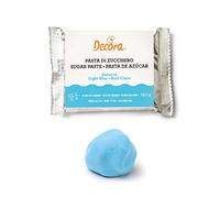 Decora 0310214 Pasta Di Zucchero Azzurra 250 G No E171
