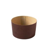 5 Stampi in carta canasta per cottura panettone 500 g