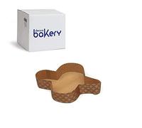 Decora 0320198 Confezione Forme Colomba, Carta di cellulosa, Marrone, 750 g-75 Pezzi