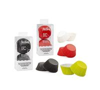 12 Pirottini rigidi in carta rossi per muffin Ø5,2 x h 4 cm Decora