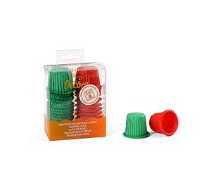 Decora 0339808 Cf 35 Pirottini Increspati 30 X 35 Mm Verde & Rosso