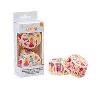 Decora Pirottini per muffin Principessa 36 pezzi Ø 5 cm carta da forno