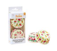 36 Pirottini in carta Fenicotteri per cottura muffin Ø5 x h 3,2 cm