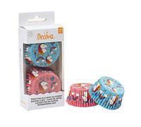 36 Pirottini in carta decori unicorno per cottura muffin Ø5 x h 3,2 cm