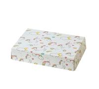 Decora 0346027 Scatola Dolciumi 23 X 16 X 5 H Cm Unicorno Bianco