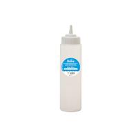 Decora, 0379187 Bottiglia Dispenser con Beccuccio con foro da 4 Millimetri, Ideale per Decorare Dolci con Glasse, Cioccolato o Salse Liquide, 500 ml