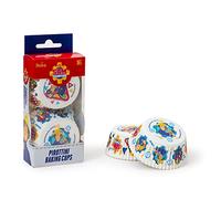 36 Pirottini Sam il Pompiere in azione per muffin in carta Decora Ø 5 cm