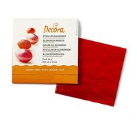 Decora 0796207 CF 150 Fogli Rosso 50 G 10 X 10 Cm