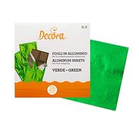 Decora 0796221 Cf 150 Fogli Verde 200 Gr 20 X 20 Cm