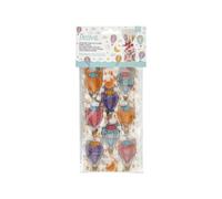 Decora, 0855983 Confezione da 20 Sacchetti Mongolfiere, dimensione 12,5+3 X 24 cm, perfetti per party ed eventi, per presentare e servire snack vari, sia dolci che salati