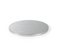 Decora Cakeboard Vassoio Sottotorta 0931209 rivestito argento Ø 40 cm H 1,2 cm
