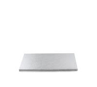 Decora 0931220 CAKEBOARD Silver 20 X 30 X H 1,2 CM, Paper, Grigio, 20 x 30 x 1,2 cm