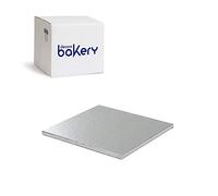 Decora 0931231 CAKEBOARD Silver 25 X 25 H 1,2 CM 10X10 inch