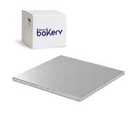 Decora 0931235 Cakeboard Silver 45 X 45 h 1,2 cm, Paper, 45 x 45 x 1.2 cm
