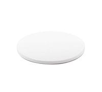 Cakeboard vassoio Sottotorta rotondo rivestito bianco Ø36 h 1,2 cm