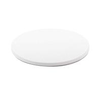 Cakeboard vassoio Sottotorta rotondo rivestito bianco h 1,2 cm