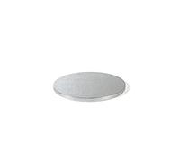 DECORA 0931618 Sottotorta Tondo, Cartone, Argento, Ø 1,2 Cm, 20 X H 1.2 cm
