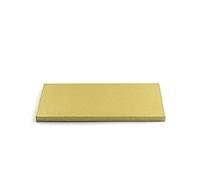 Decora 0931709 Sottotorta Rettangolare Dorato 30 X 40 X H 1,2 Cm