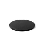 Decora 0931762 Sottotorta Tondo Ø 35 X H 1,2 CM, Cartone, Nero