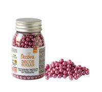 Decora 2081159 Confezione Da 100 G Perle Di Zucchero Rosa Met 5 Mm