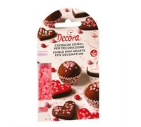 Decora 2090210 Confezione da 1 g Cuoricini Edibili Rosa
