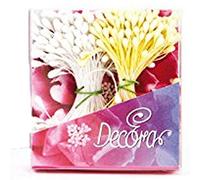 Decora 0803001 CF 288 Pistilli per Fiori Bianco Perla E Giallo Opaco