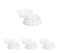 Decora 5230322 CF 5 Pz Base Uovo Crystal Mm 123 X H 46 Mm per Uovo 500 Gr (Confezione da 4)