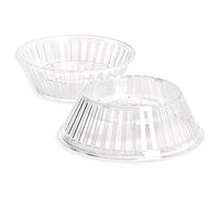 Decora 5230323 CF 3 Pz Base Uovo Crystal Mm 145 X H 50 Mm per Uovo 750 Gr
