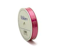 Decora 5314904 Bobina Doppio Raso, Tessuto, Rosa, 15 mm x 25 m