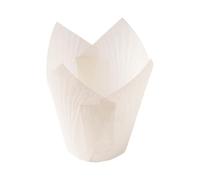 Decora 5336560 Confezione da 400 Pirottini Tulip Bianco Ø 50 X 100 h mm