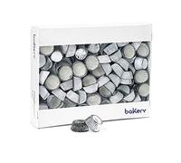 Decora 5339796 CF 2500 Pirottini Argento Bakery, ø 32 x h22 mm, Carta da Forno